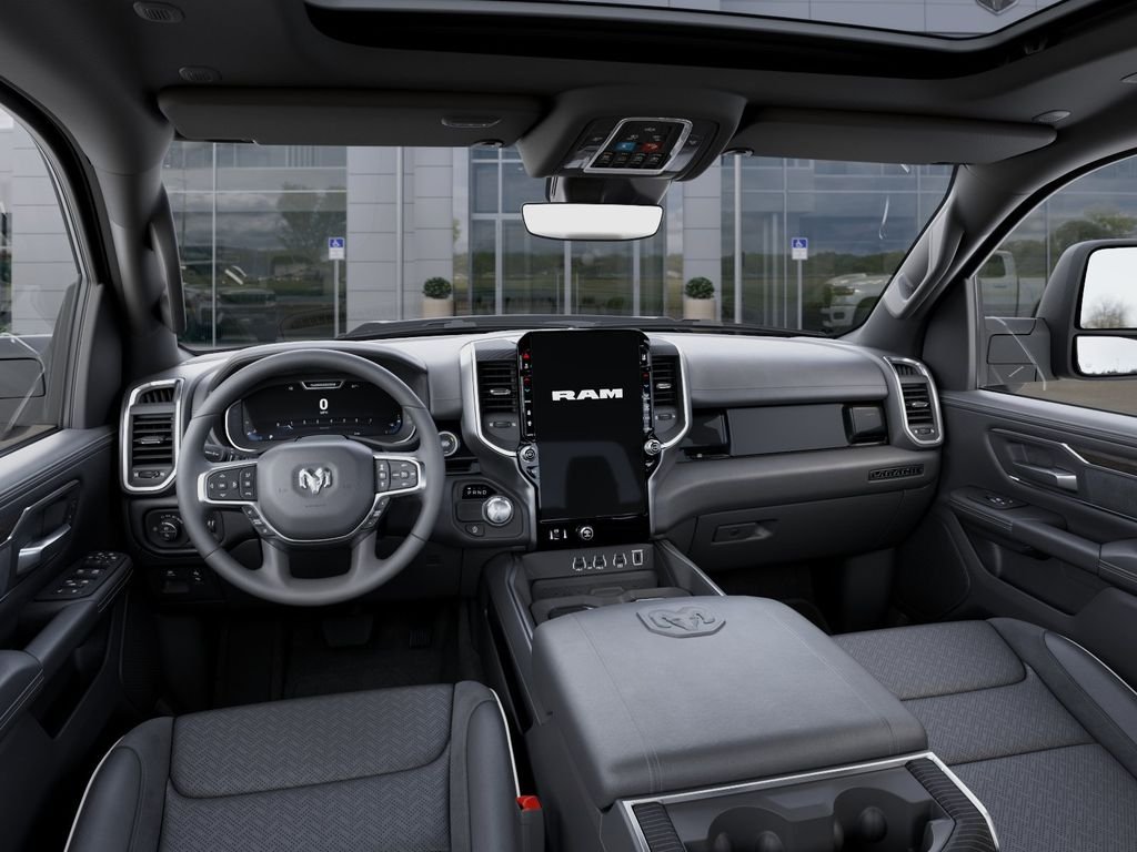 New 2026 Diamond Black Crystal Pearl-Coat Exterior Paint RAM Laramie image 14