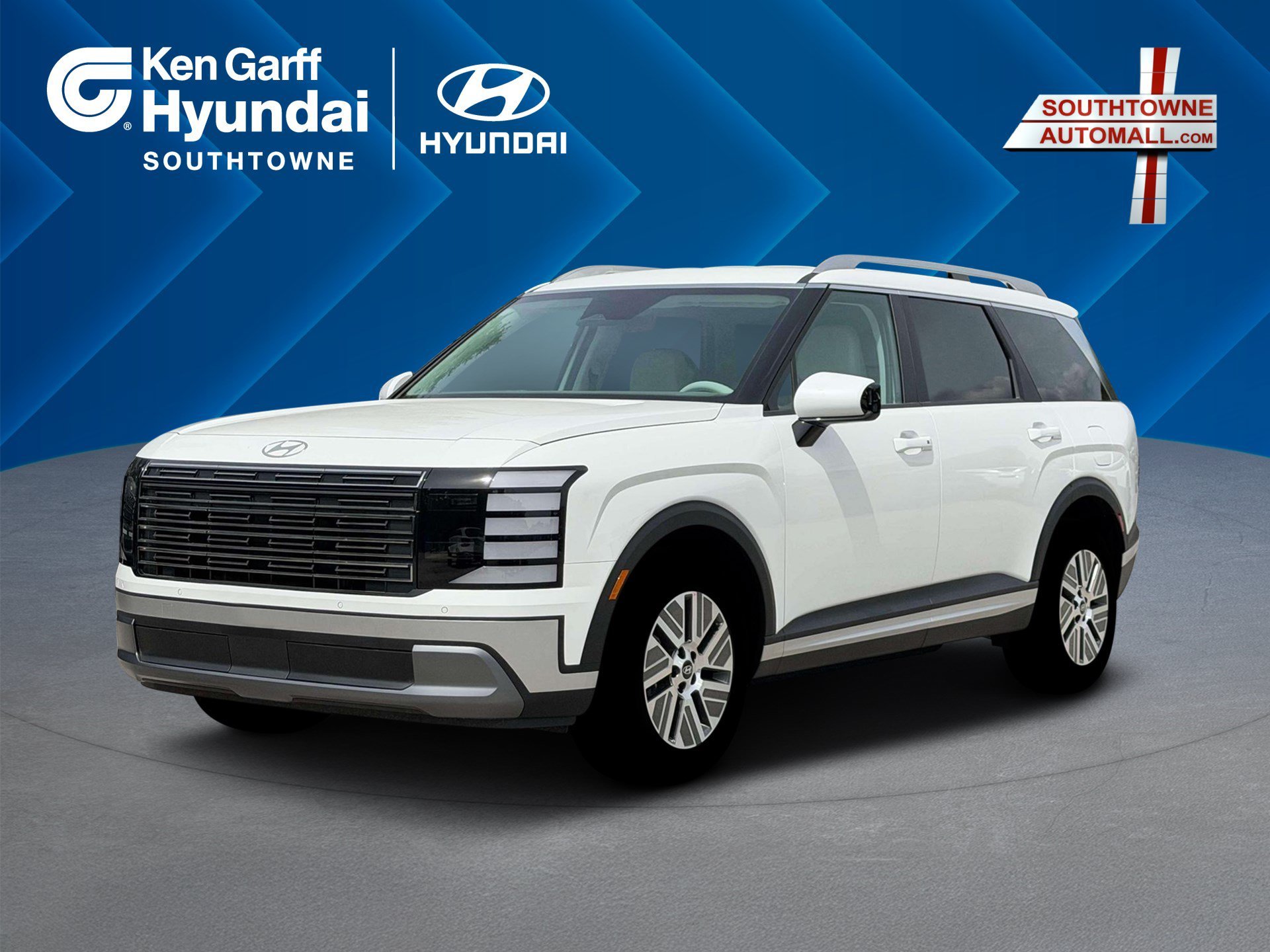 New 2026 Creamy White Pearl Hyundai SEL image 1