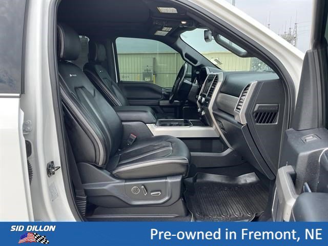 Used 2021 Star White Metallic Tri-Coat Ford Platinum image 11