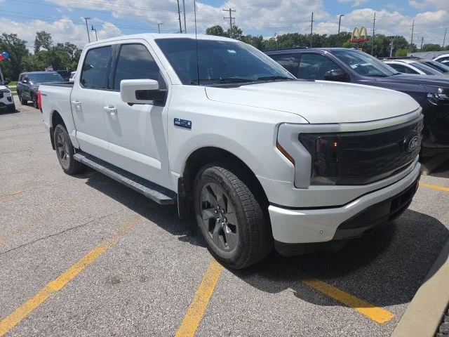 Certified 2024 Ford F-150 Lightning Lariat with VIN 1FT6W5L73RWG30586 for sale in Valparaiso, IN