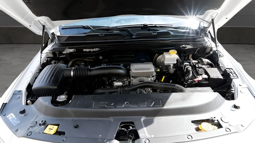 Used 2023 White Ram Laramie image 51