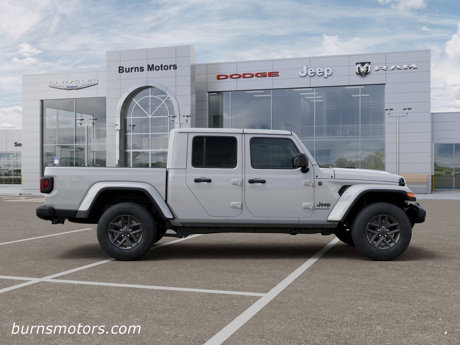 New 2026 Bright White Clear-Coat Exterior Paint Jeep Sport S Dark Sky image 21