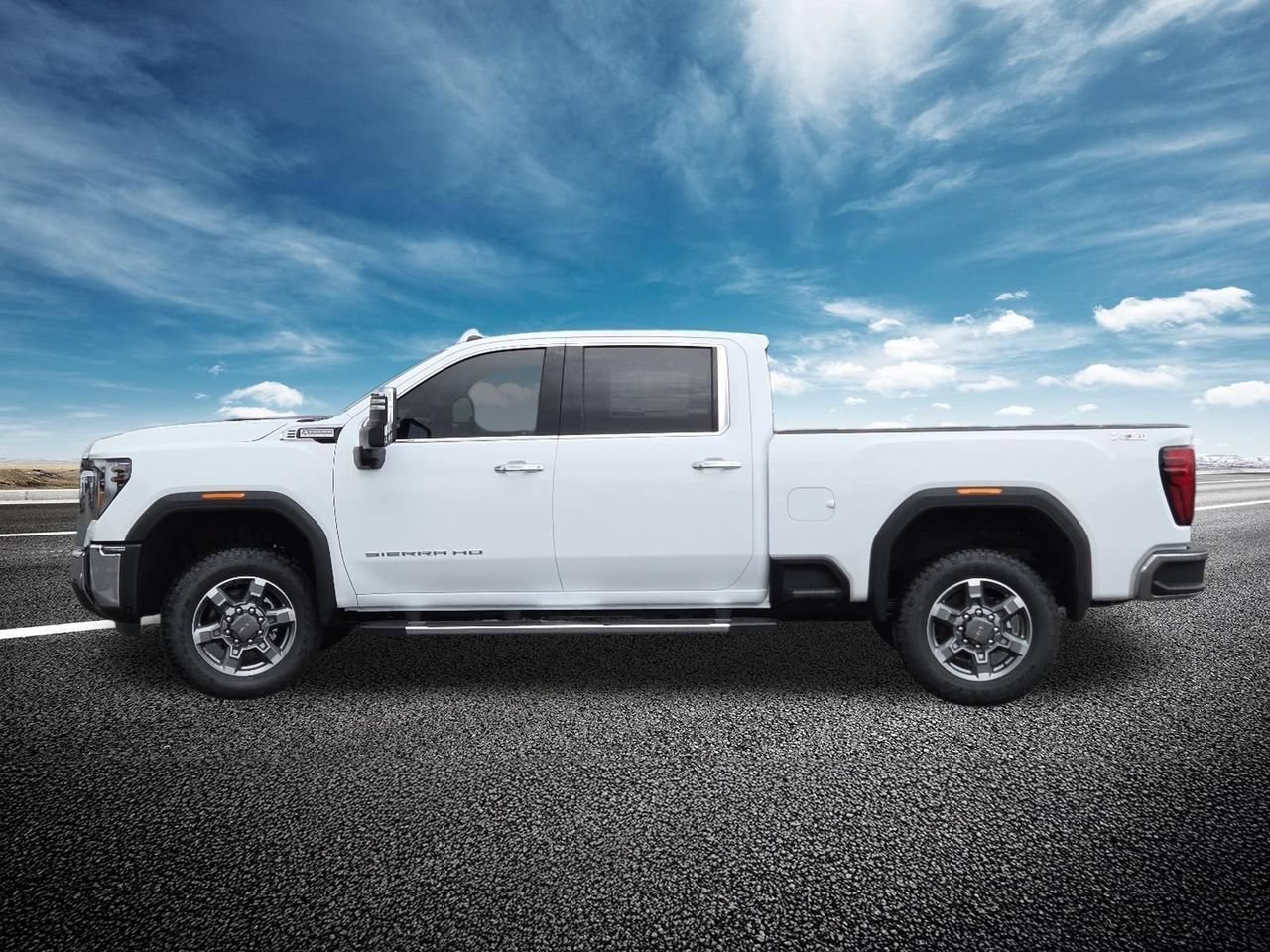 New 2026 Glacier White Tricoat GMC SLT image 19