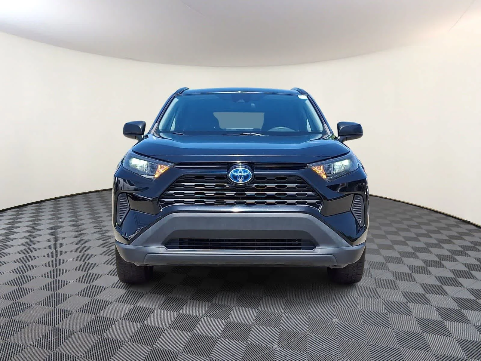 Certified Used 2021 Midnight Black Metallic Toyota Hybrid LE image 3