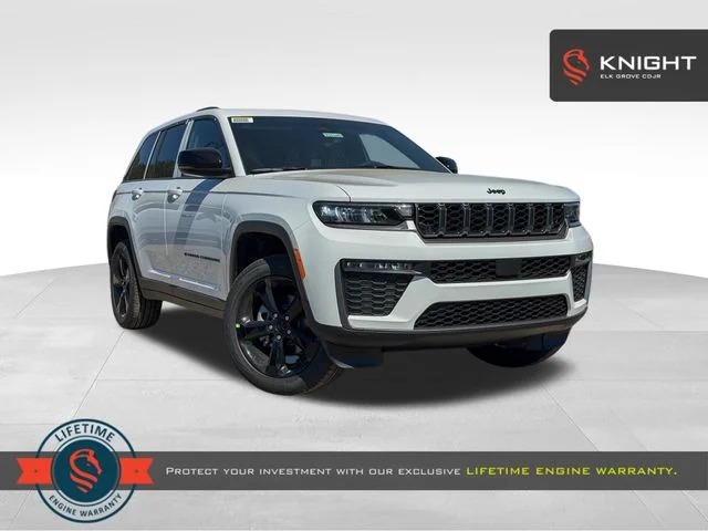 New 2026 Bright White Clear-Coat Exterior Paint Jeep Limited image 1