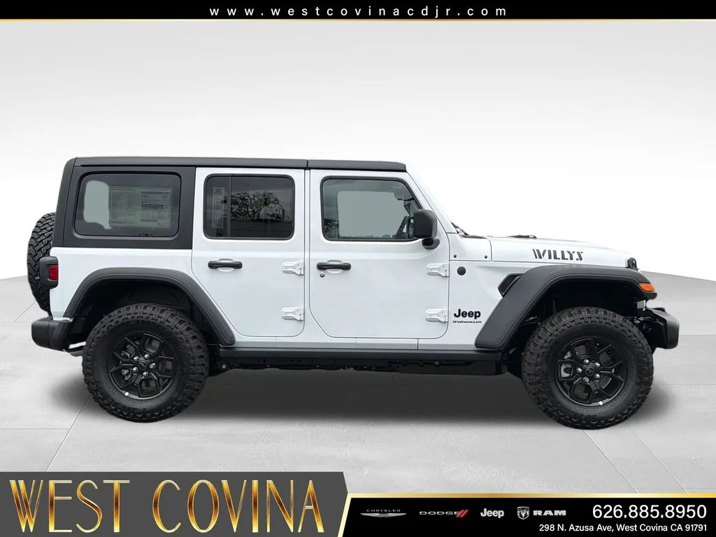 New 2026 Bright White Clearcoat Jeep Willys image 5