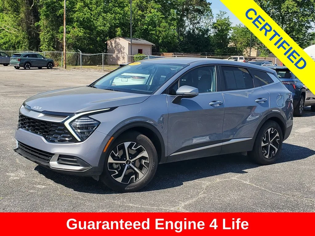 Certified Used 2025 Silver Kia EX image 1