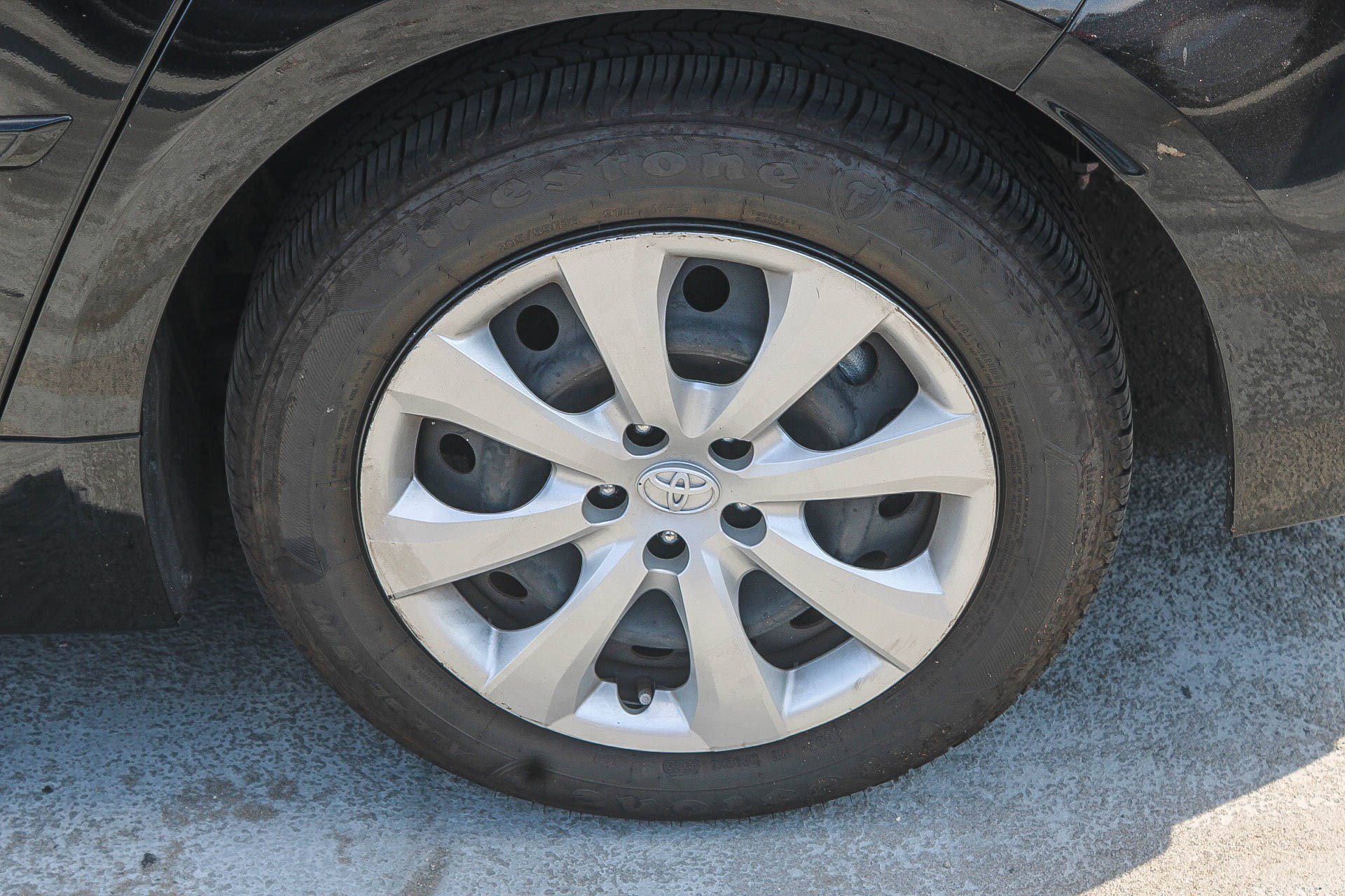 Used 2024 Midnight Black Metallic Toyota Hybrid LE image 9