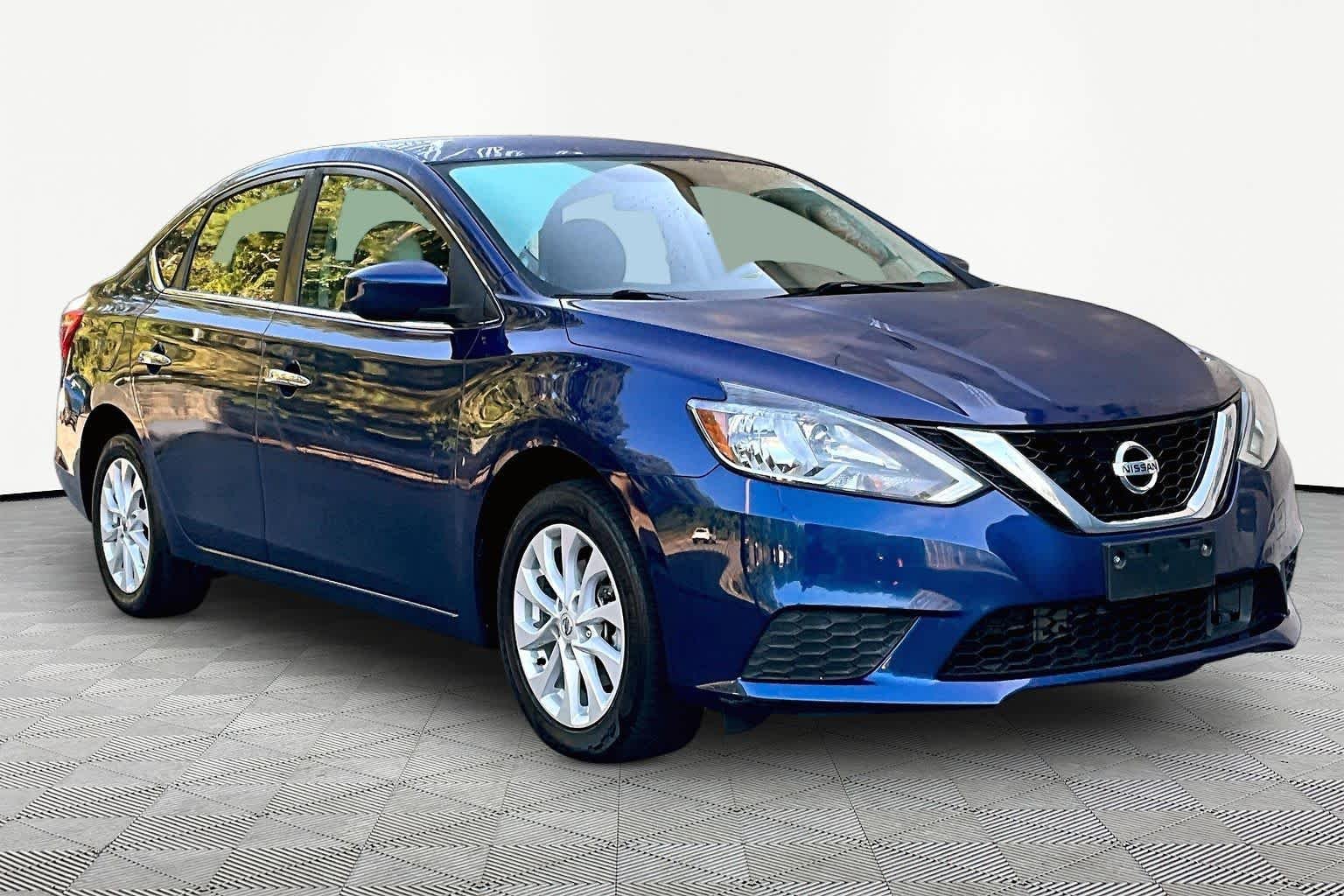 Used 2019 Deep Blue Pearl Nissan SV image 3