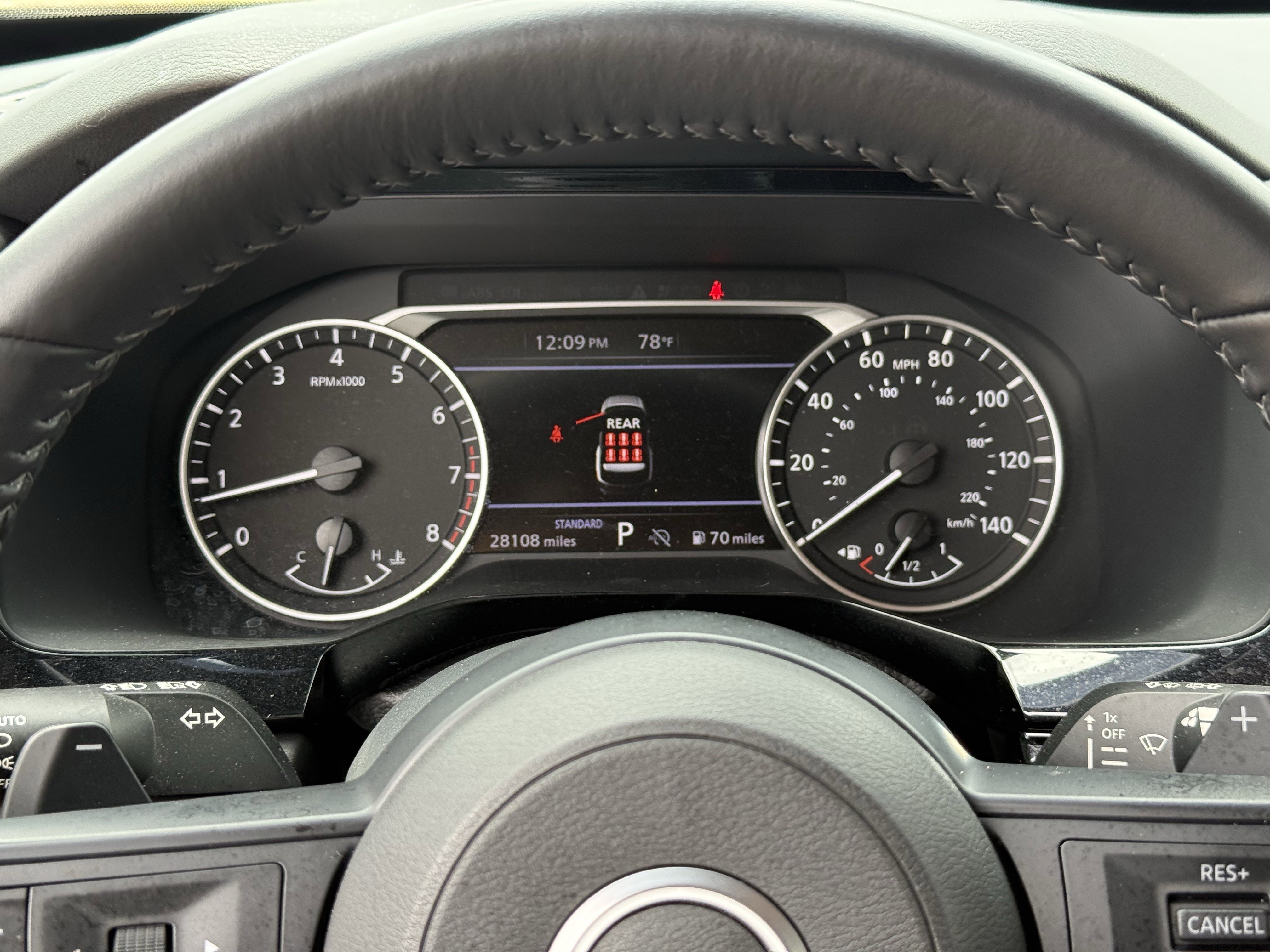 Used 2024 Super Black Nissan SV image 17