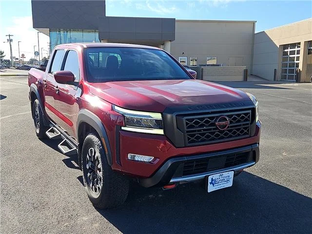 Used 2024 Red Nissan PRO-4X (A9) 4x4 Crew Cab 5 ft. box 126 in. WB image 6
