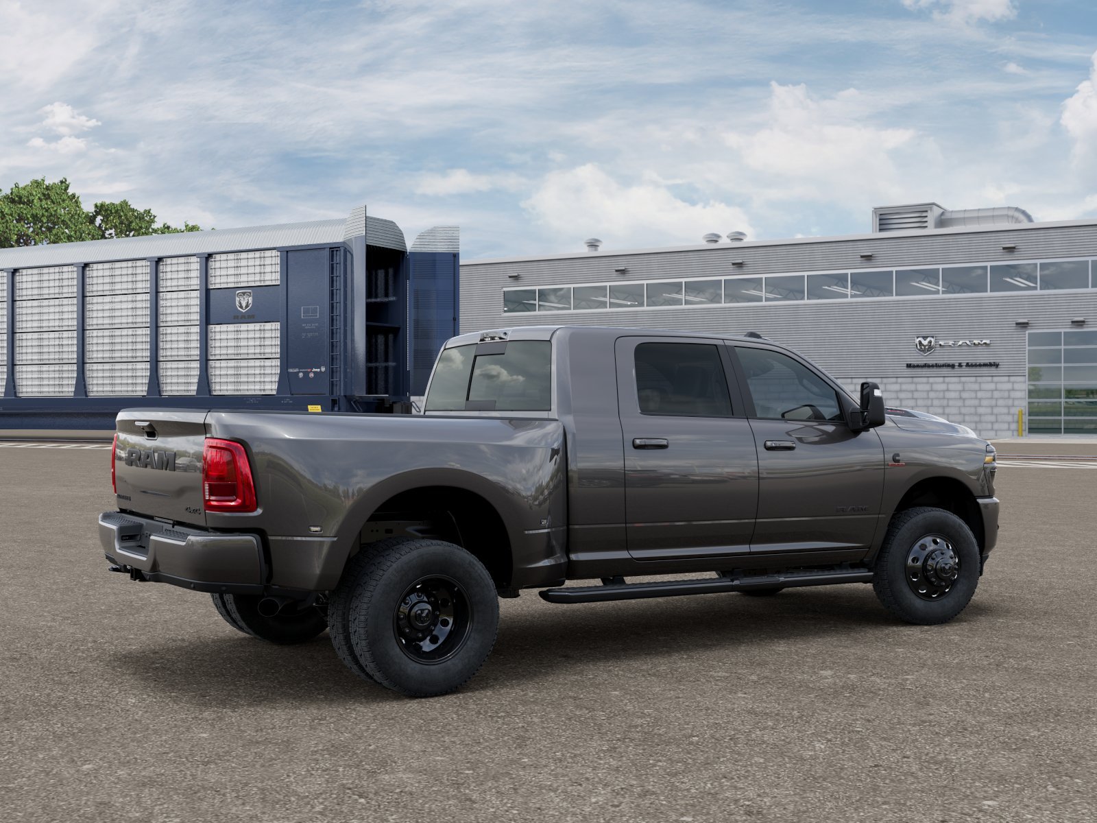 New 2026 Granite Crystal Metallic Clear-Coat Exterior Paint RAM LARAMIE image 2