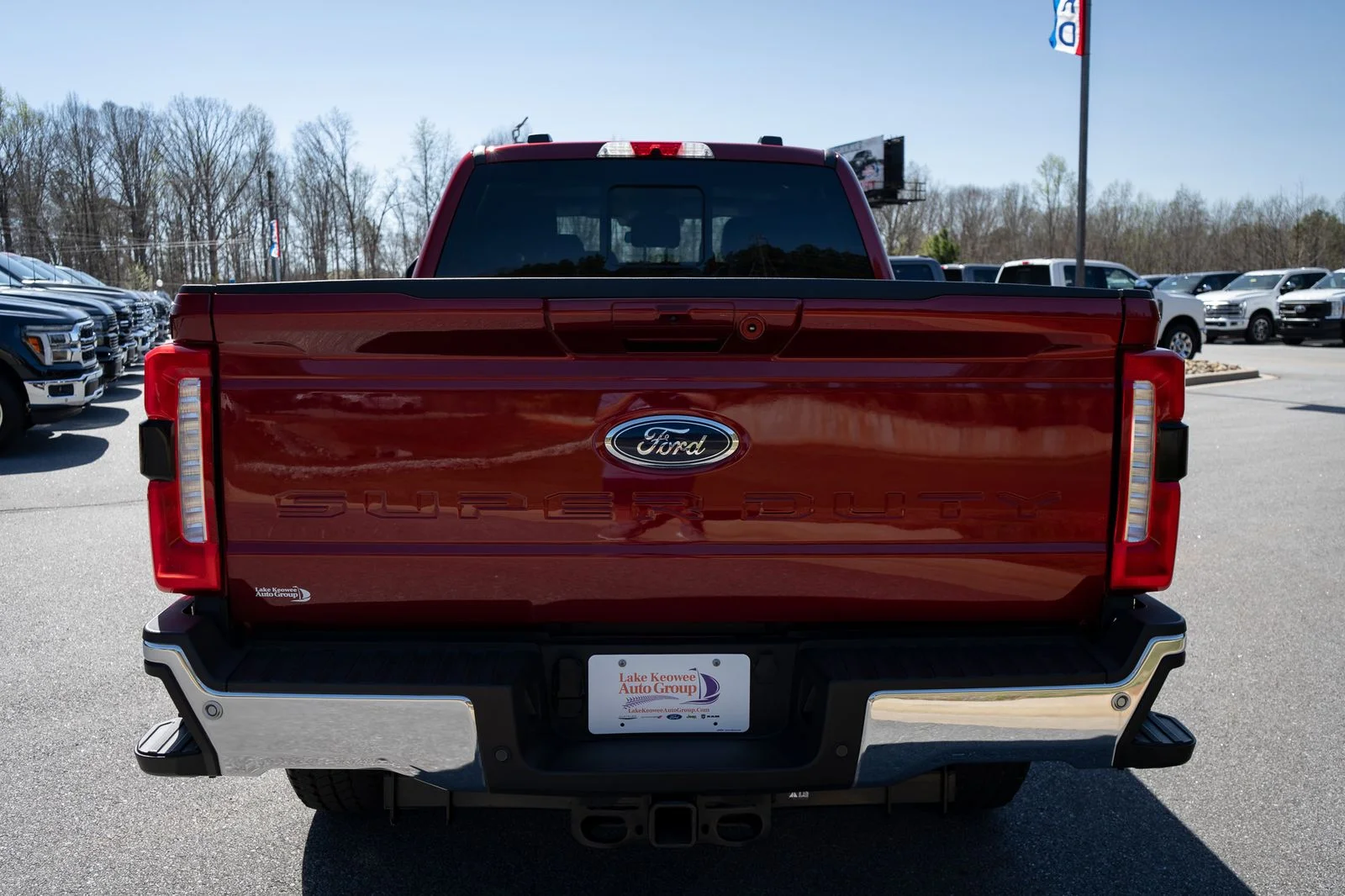 Used 2026 Red Ford Lariat image 8