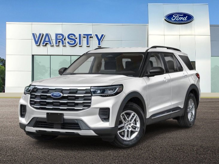 New 2026 Space White Metallic Ford Active image 1