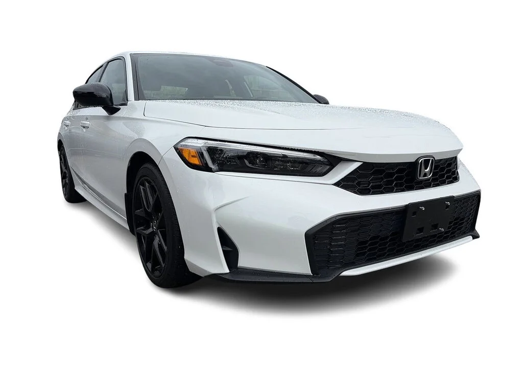 Certified Used 2025 Platinum White Pearl Honda Honda Civic Hybrid Sport eCVT Sedan Certified Pre- image 2