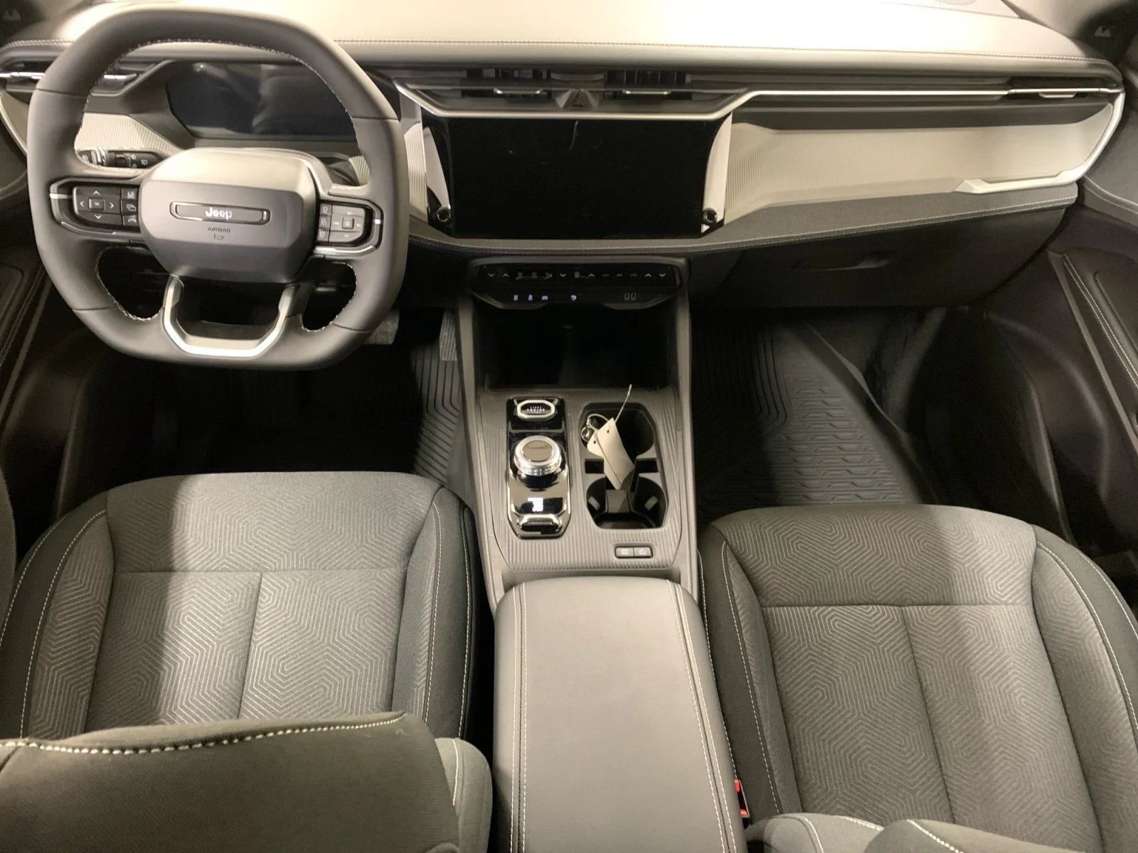 New 2026 Diamond Black Crystal Pearl Jeep Laredo image 12