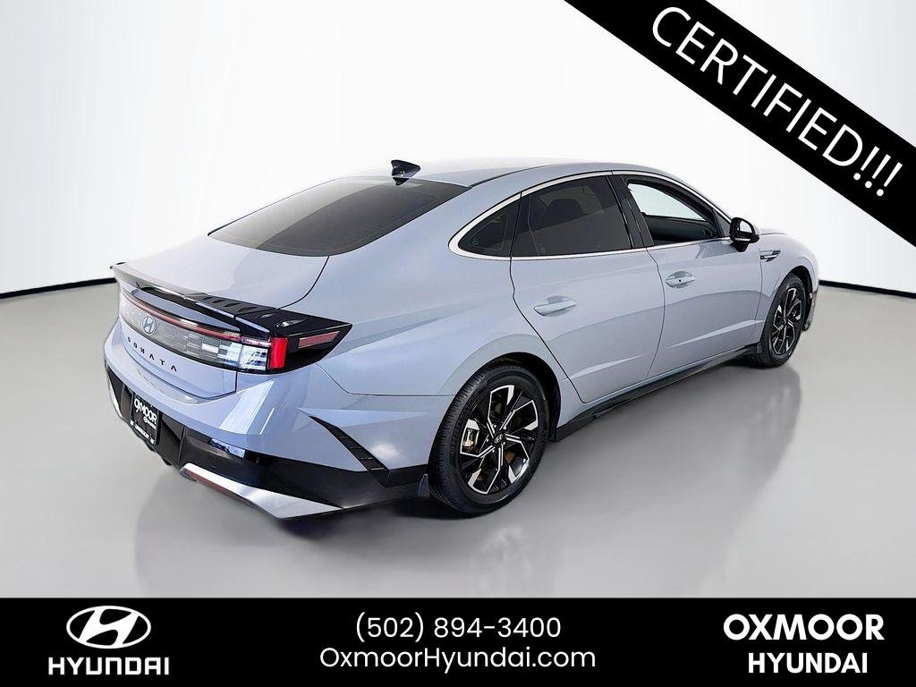 Certified Used 2024 Transmission Blue Hyundai SEL image 7