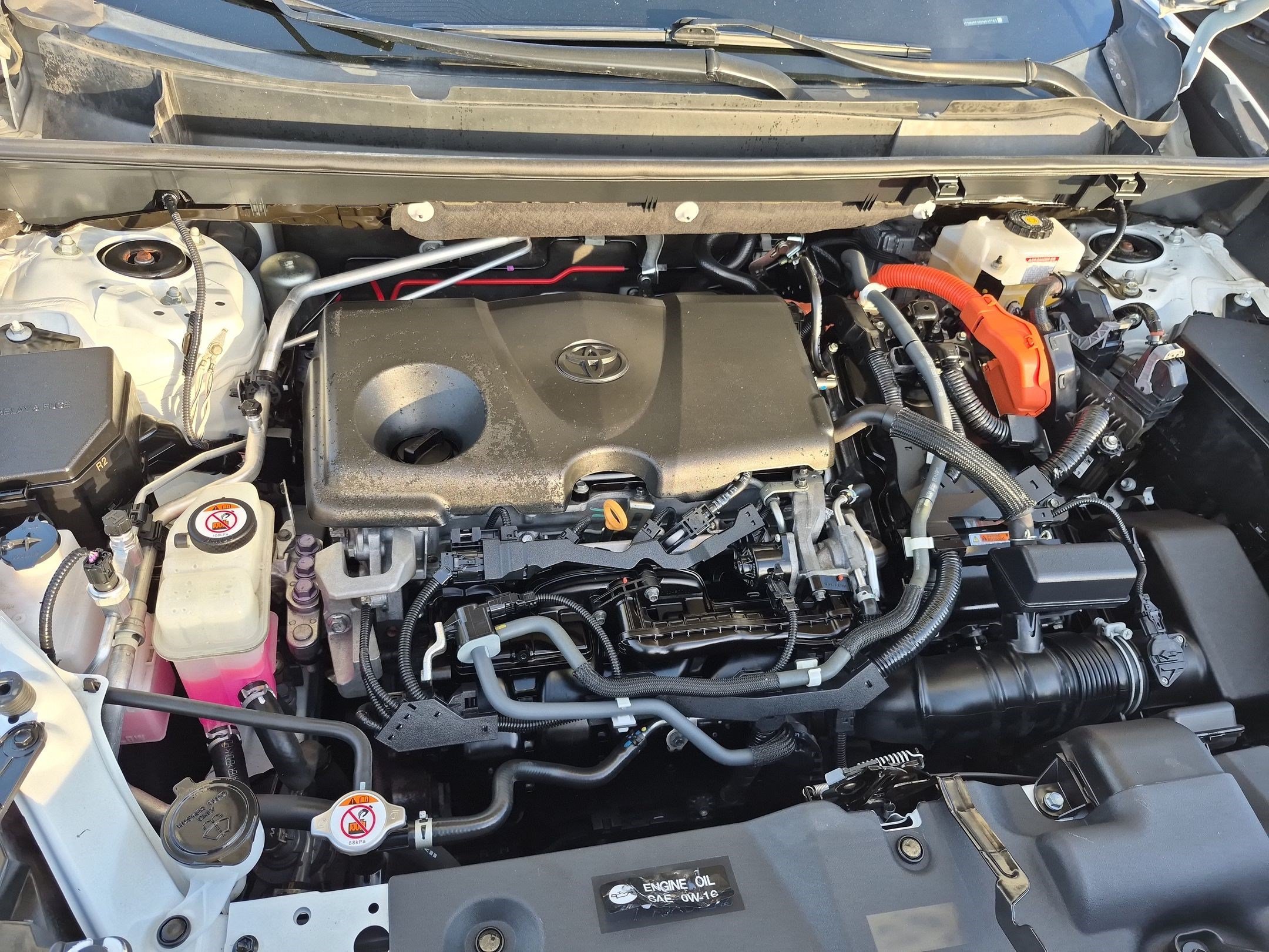 Used 2019 Super White Toyota Hybrid LE image 31