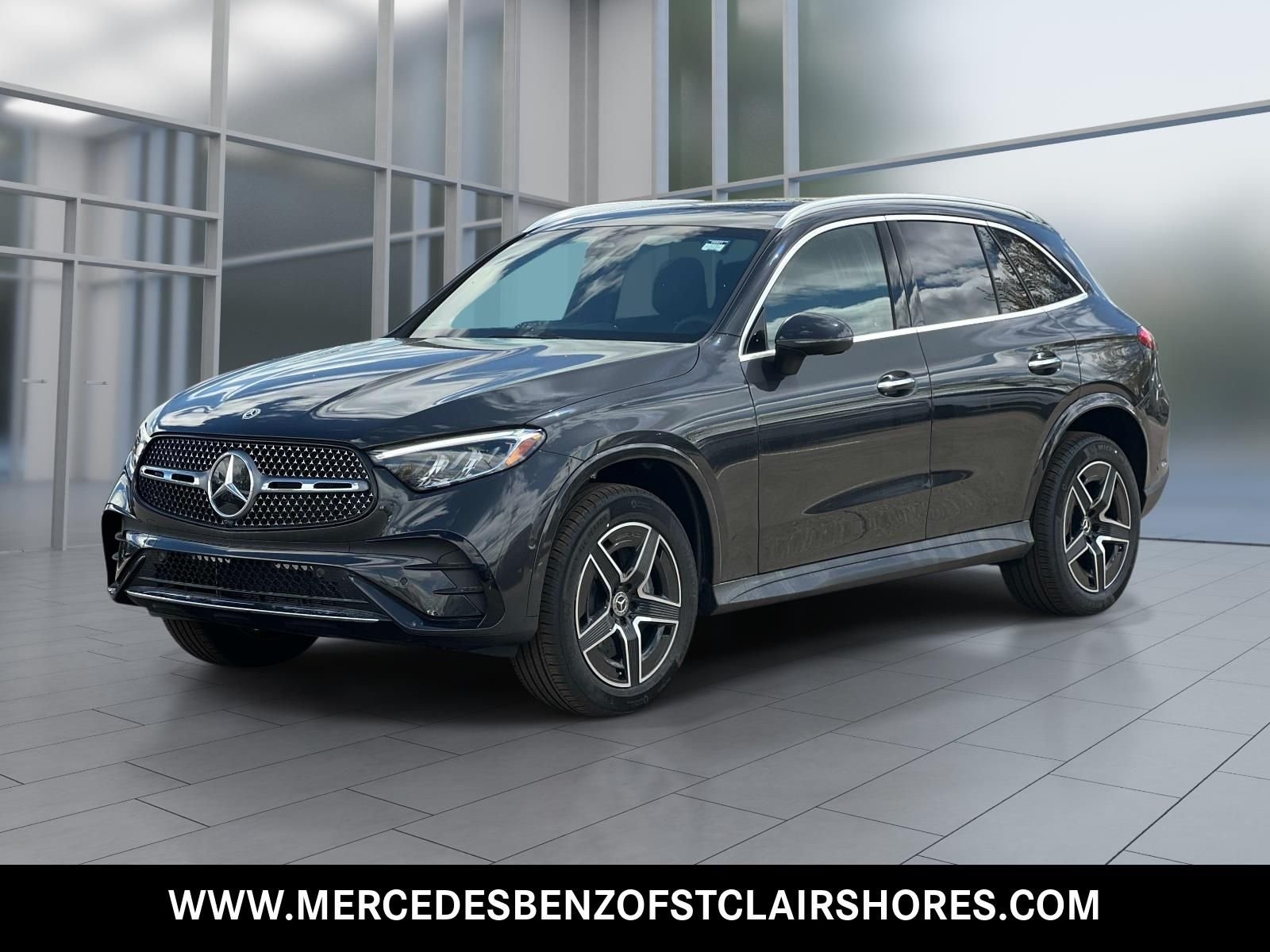 New 2026 Graphite Grey Metallic Mercedes-Benz GLC 300 image 1