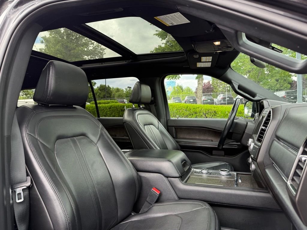 Used 2021 Agate Black Metallic Ford Limited image 25