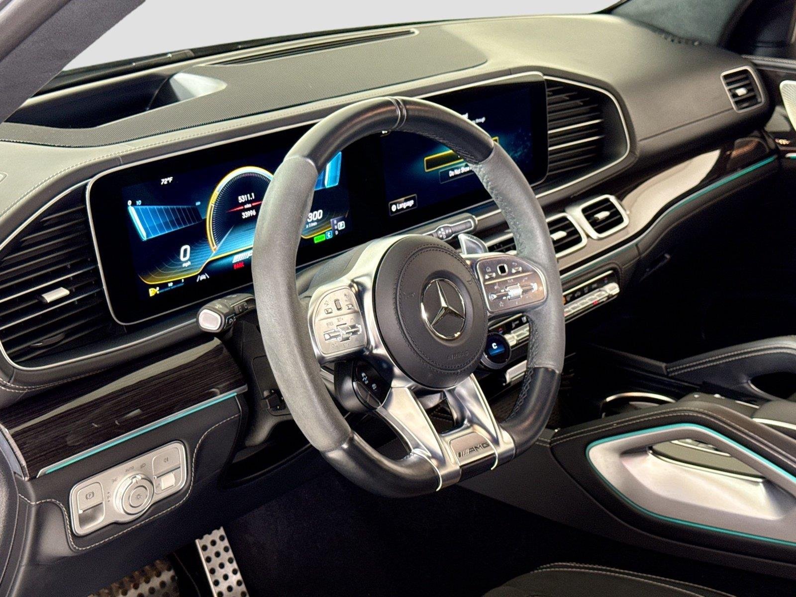 Used 2023 Cirrus Silver Metallic Mercedes-Benz AMG® GLS 63 | Night Pkg | Heated/Cooled Seats image 16