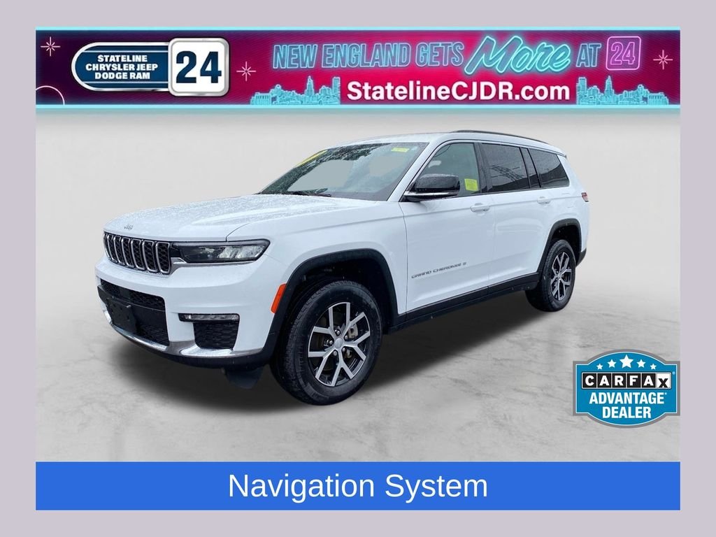 Used 2024 White Jeep Limited image 1