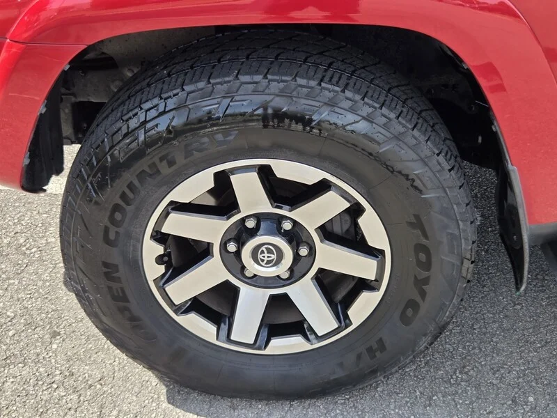 Used 2022 Barcelona Red Metallic TOYOTA TRD OFF-ROAD image 18