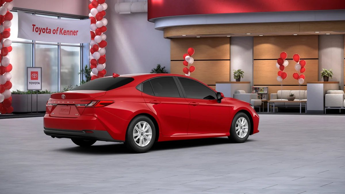 New 2026 Supersonic Red Toyota LE image 10