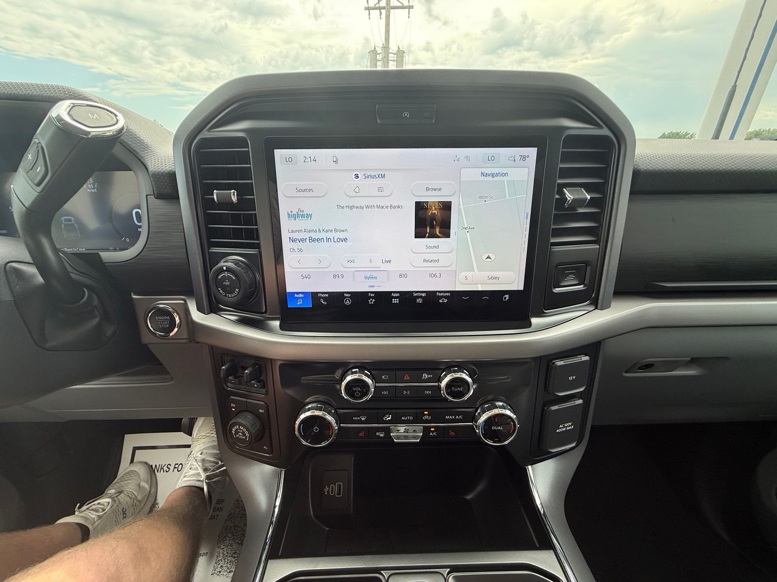 New 2026 Black Metallic Ford XLT image 17