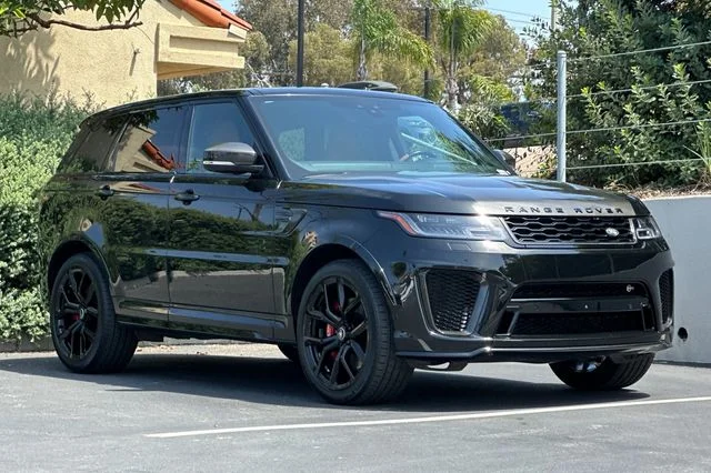 Certified Used 2022 Santorini Black Metallic Land Rover SVR image 7