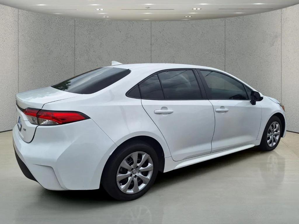 Used 2024 White Toyota LE image 5
