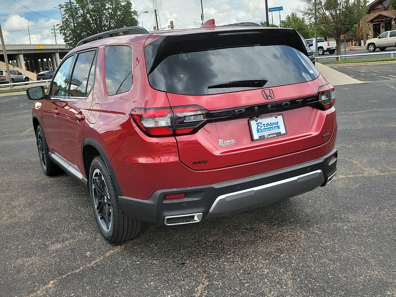 New 2026 Radiant Red Metallic II Honda Touring image 8