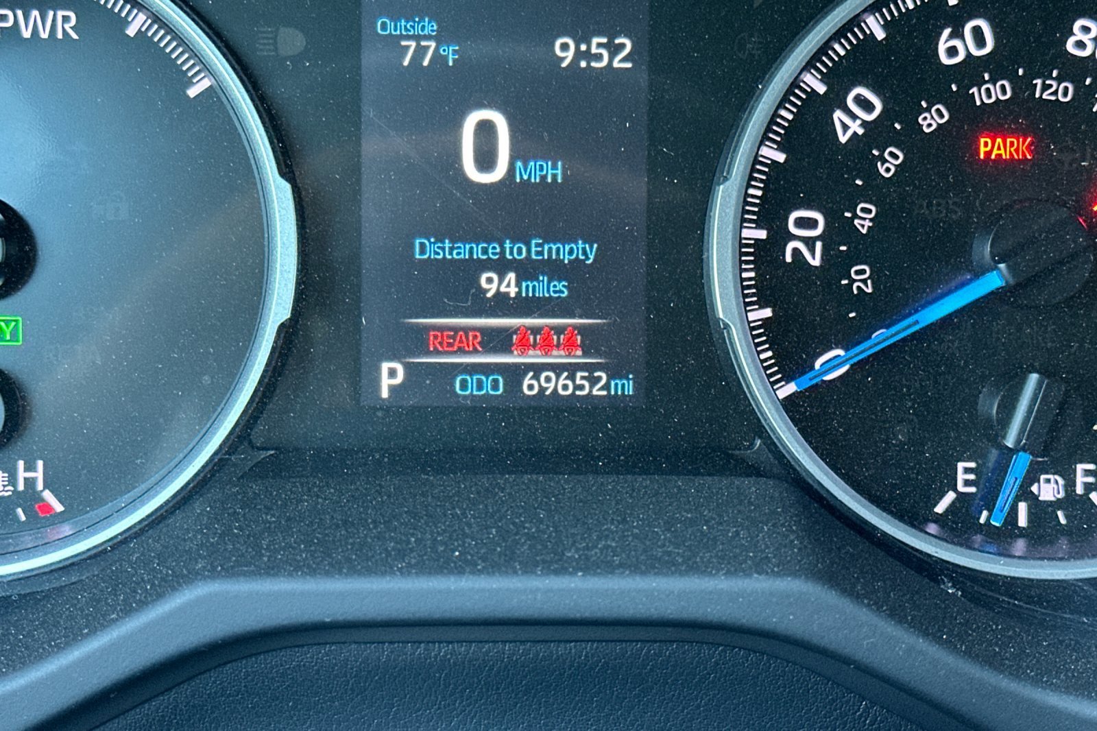 Used 2021 Magnetic Gray Metallic Toyota Hybrid LE image 24