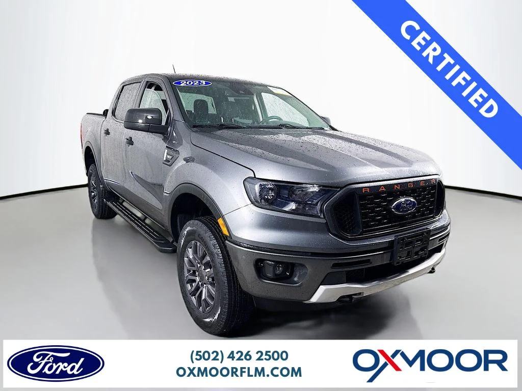 Used 2023 Carbonized Gray Metallic Ford XLT image 1