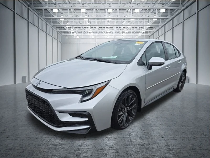 Used 2024 Silver Toyota XSE image 2
