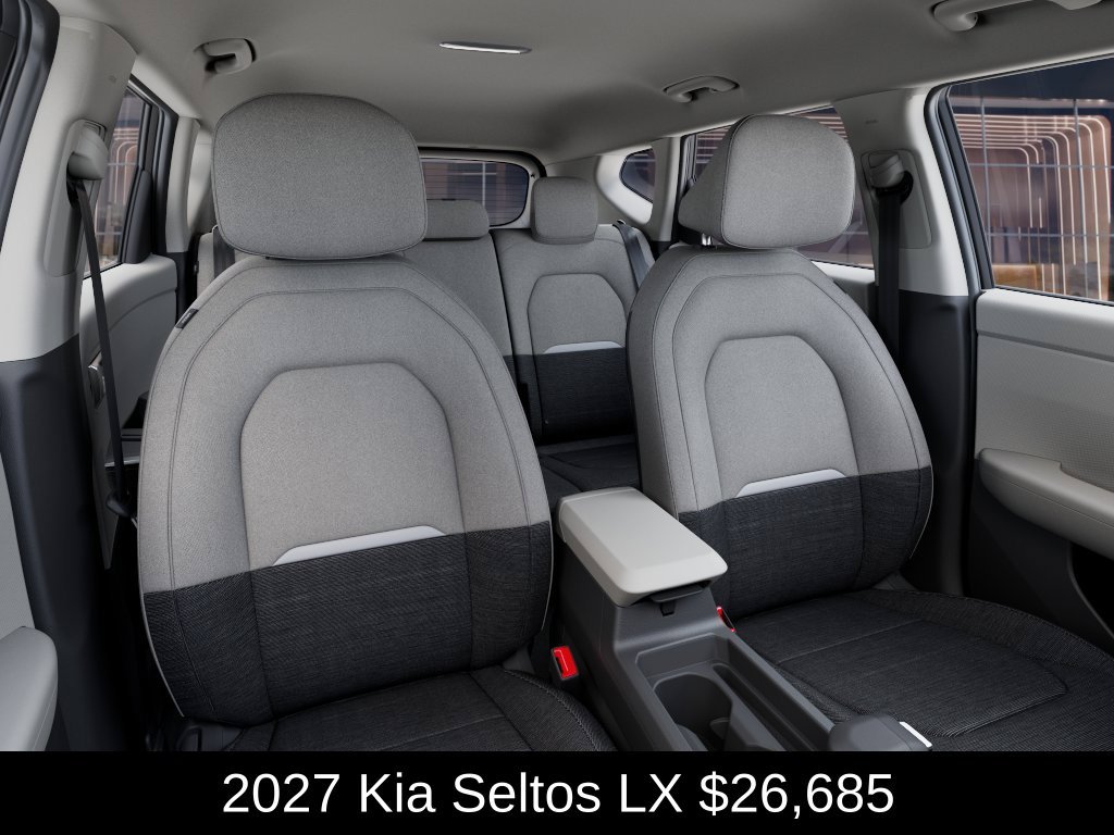 New 2027 Ivory Silver Kia LX image 15