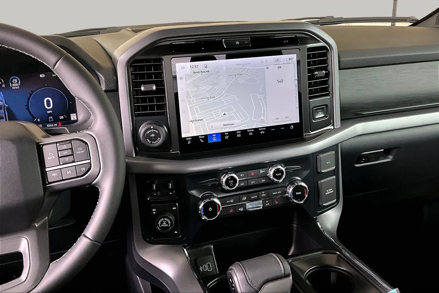 New 2026 Agate Black Metallic Ford XLT image 7