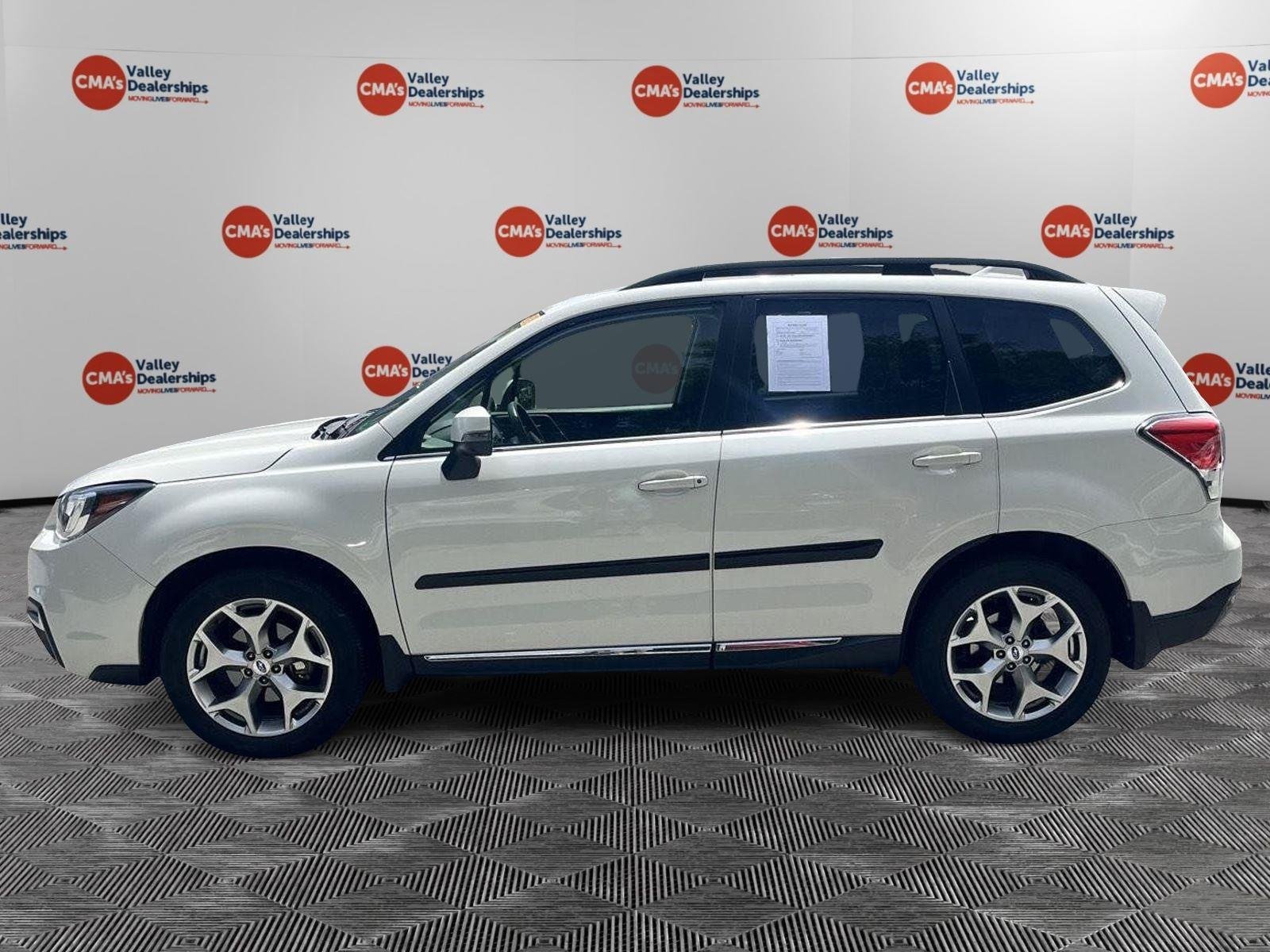 Used 2018 Crystal White Pearl Subaru Touring image 12
