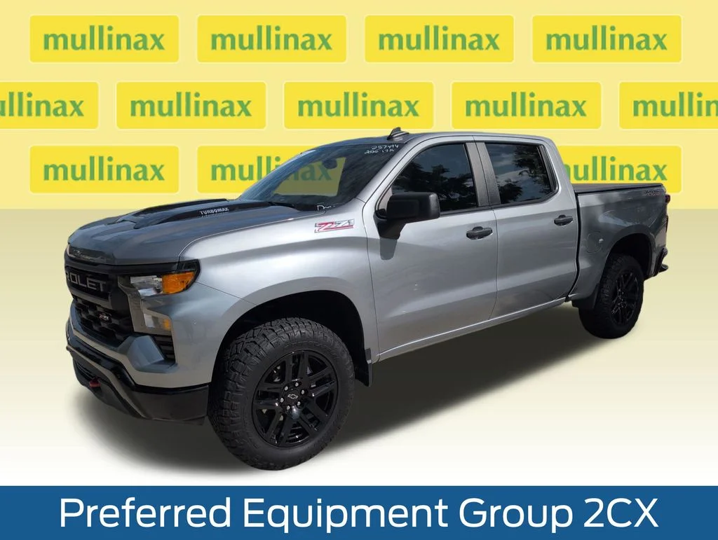Certified Used 2025 Gray Chevrolet Custom Trail Boss image 11