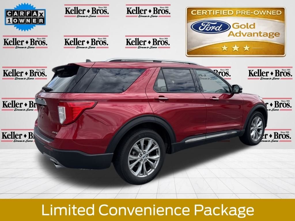 Certified Used 2023 Rapid Red Metallic Tinted Clearcoat Ford Limited image 8