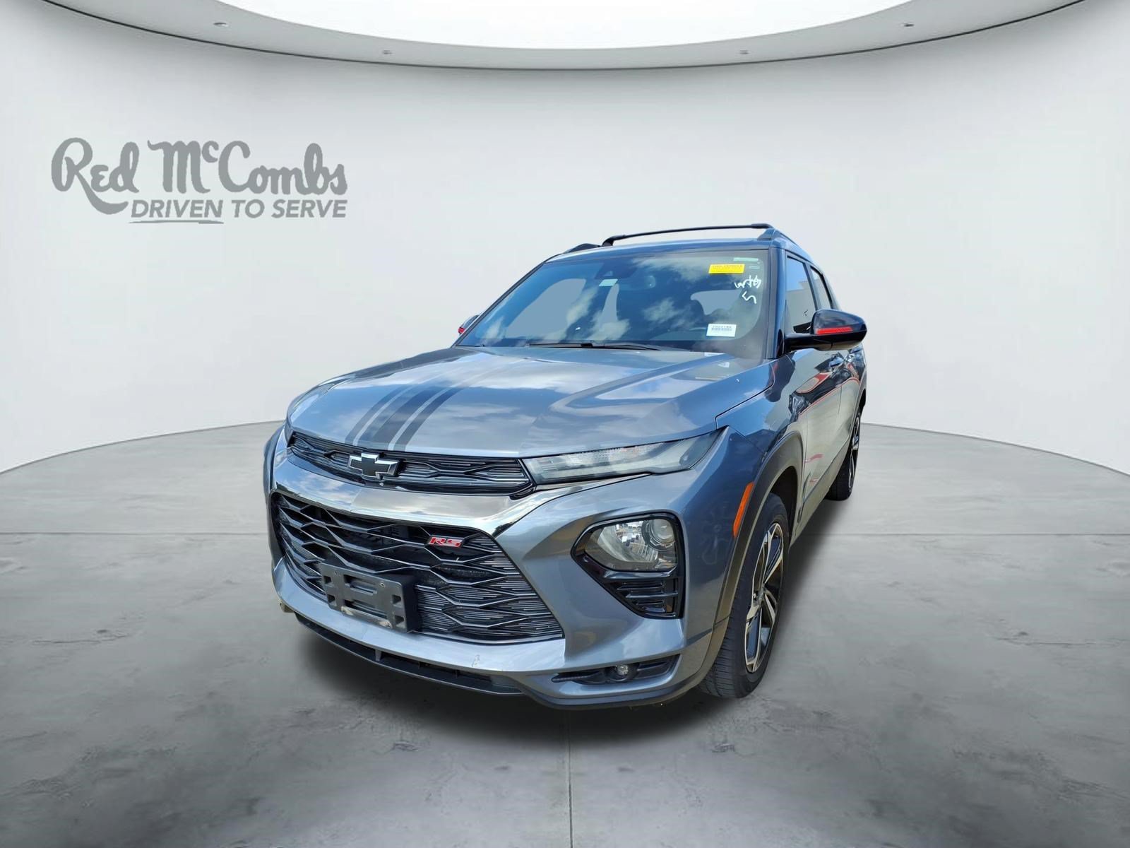 Used 2021 Satin Steel Metallic Chevrolet RS image 1