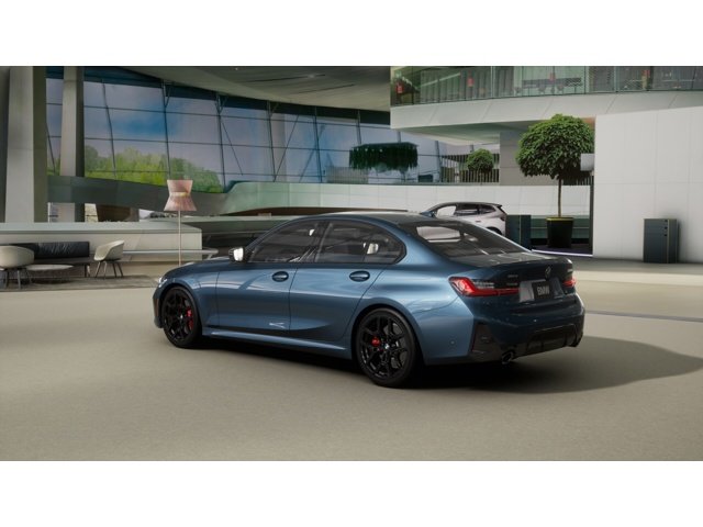 New 2026 Blue BMW 330i image 2