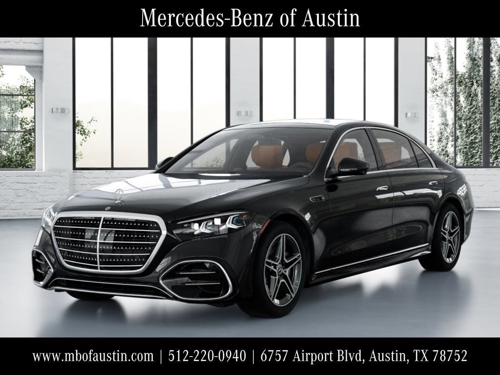 New 2027 Obsidian Black Metallic Mercedes-Benz S 580e image 44