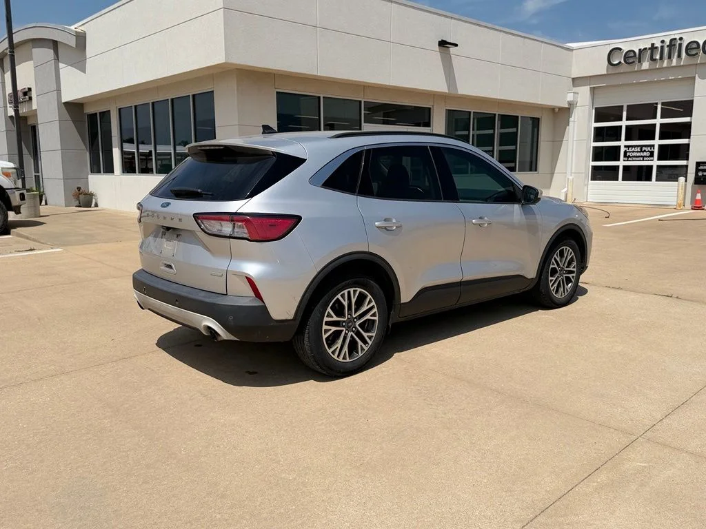 Certified Used 2020 Silver Ford SEL image 4