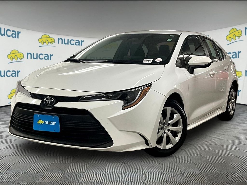 Certified Used 2023 Ice Toyota LE image 3