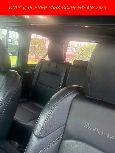 Used 2024 Blue Jeep Sahara 4xe image 2