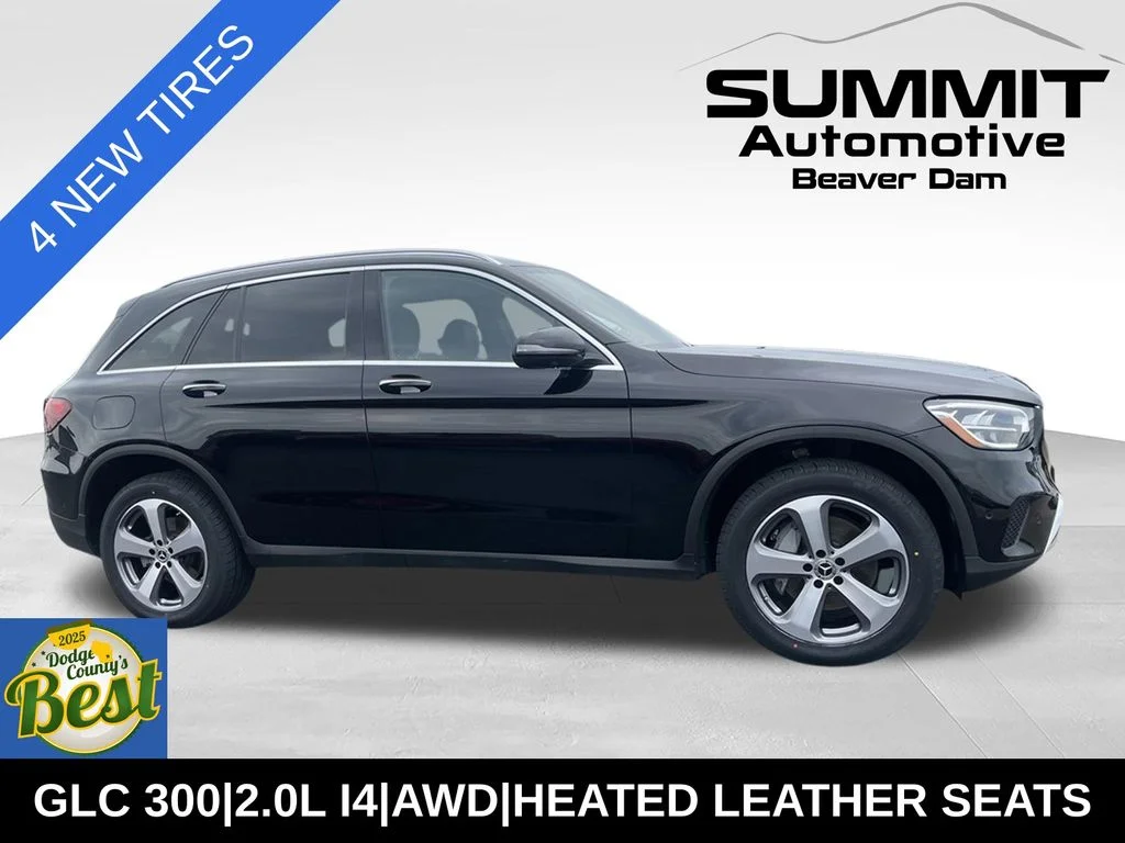 Used 2022 Black Mercedes-Benz GLC 300 image 1
