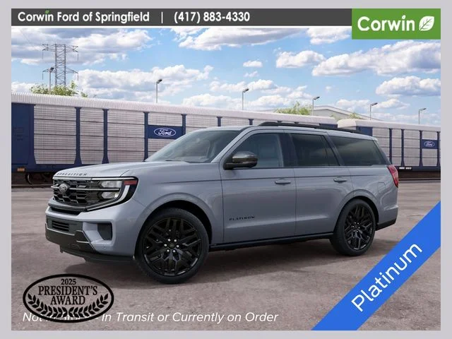 New 2027 Glacier Gray Metallic Tri-Coat Ford Platinum image 1