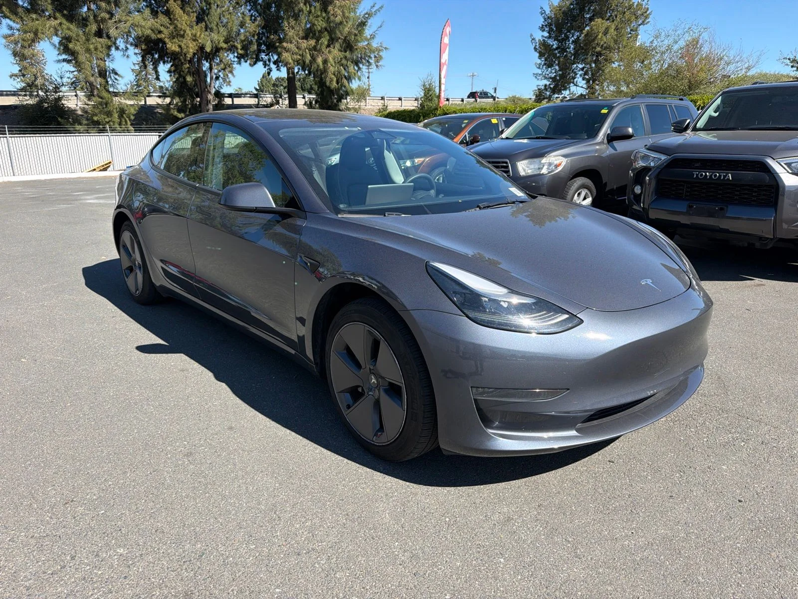Used 2023 Tesla Model 3 Base with VIN 5YJ3E1EA2PF647615 for sale in Concord, CA