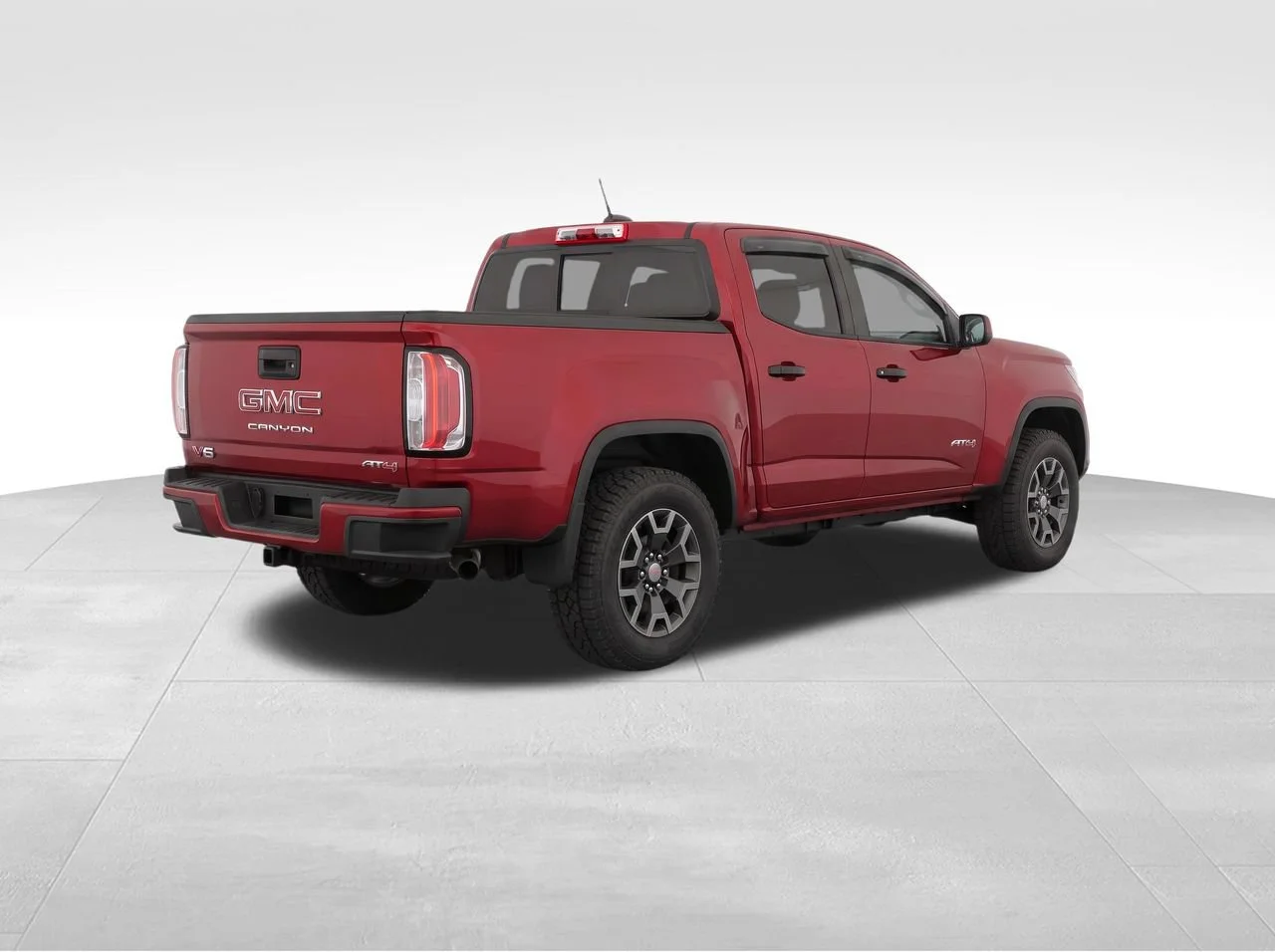 Used 2021 CAYENNE RED TINTCOAT GMC 4WD AT4 w/Cloth image 4